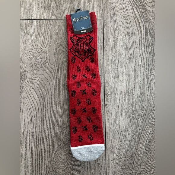Warner Bros. Harry Potter Red and Gray Socks - Picture 1 of 5